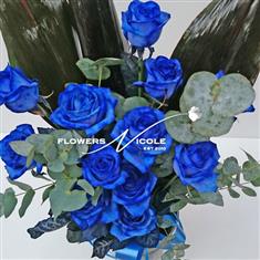 Blue Rose Bouquet
