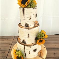 SUNFLOWER cake decor (1 x 2)