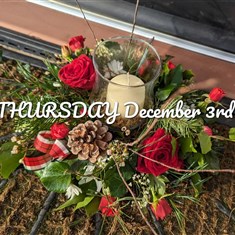 Christmas Table Centre 3rd Dec